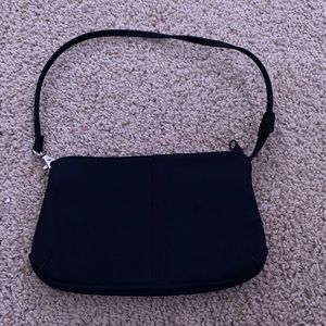Black handbag